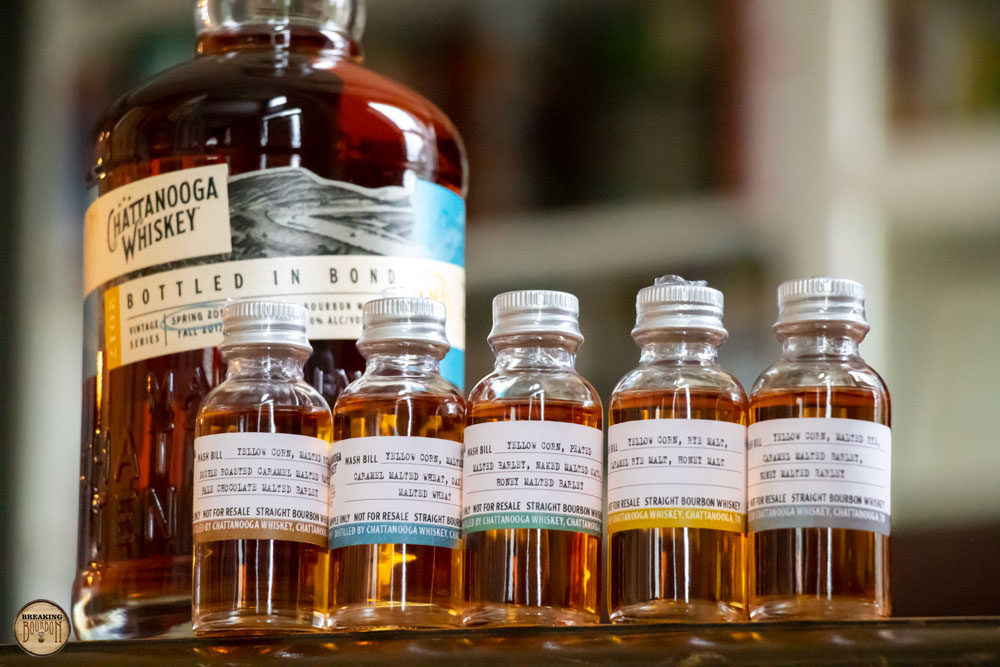 Chattanooga Whiskey Bottled in Bond Bourbon Vintage Series Spring 2017