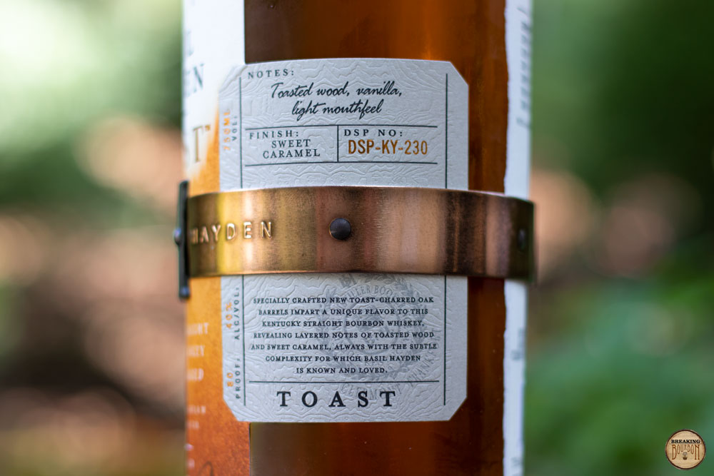 Basil Hayden Toast Review Breaking Bourbon