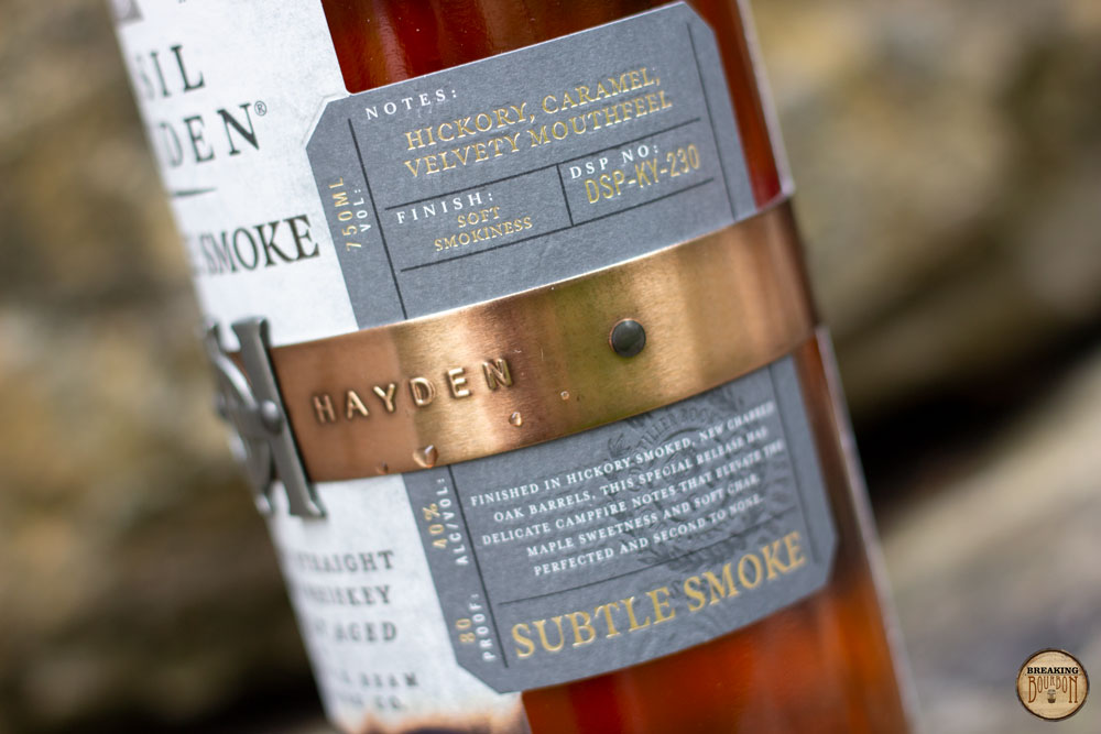 Basil Hayden Subtle Smoke Review Breaking Bourbon
