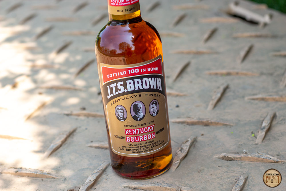 J.T.S. Brown Bottled in Bond Bourbon Review Breaking Bourbon