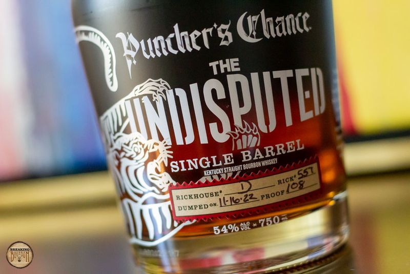 Puncher’s Chance The Undisputed Single Barrel Bourbon Review Breaking