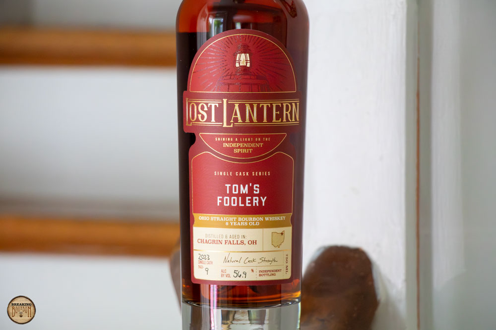 Lost Lantern 2023 Single Cask 9 Tom’s Foolery Review Breaking Bourbon
