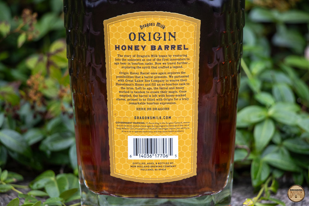 Dragon's Milk Origin Honey Barrel Bourbon Review Breaking Bourbon