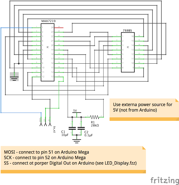 PIN layout of LED Module