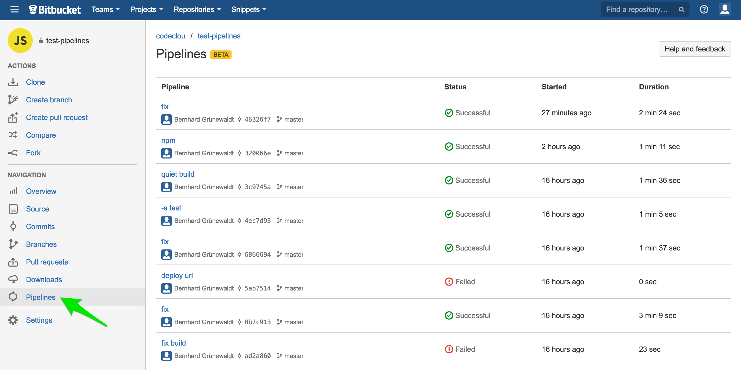 Bitbucket Pipelines Overview