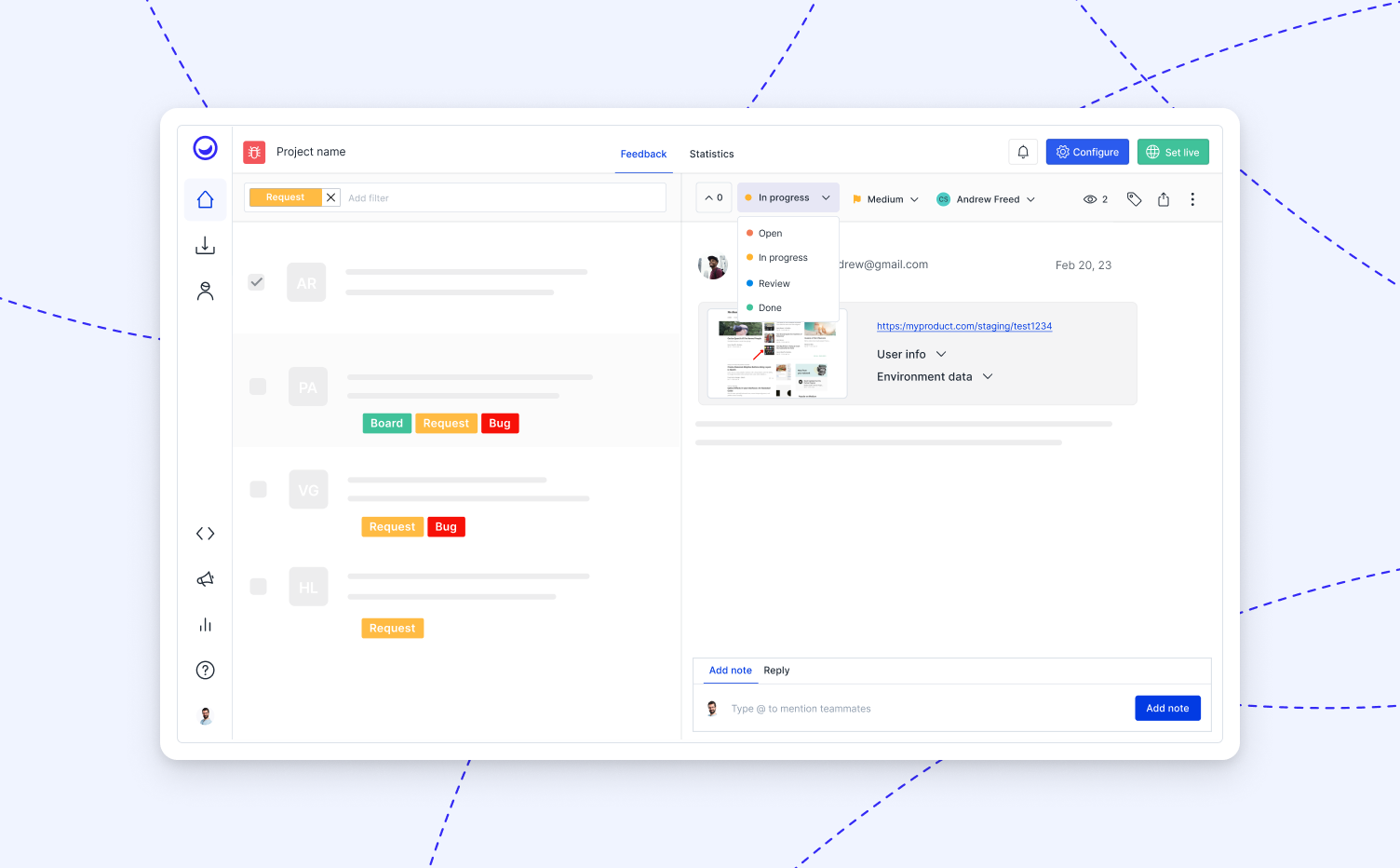 Usersnap | Your #1 User Feedback Platform