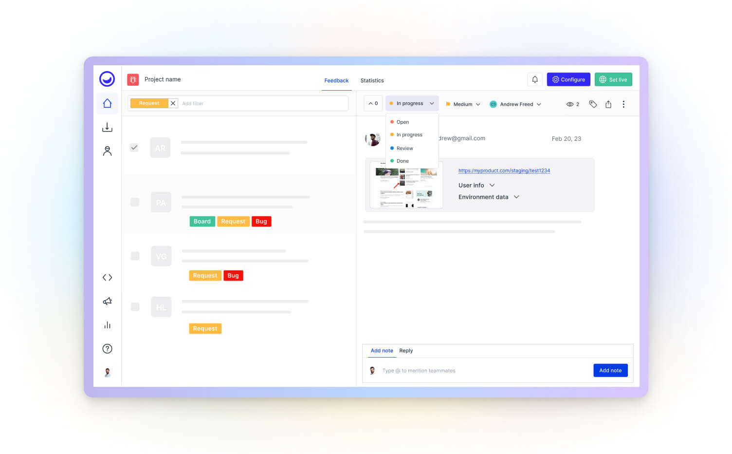 Usersnap Your 1 User Feedback Platform Usersnap Your 1 User Feedback Platform