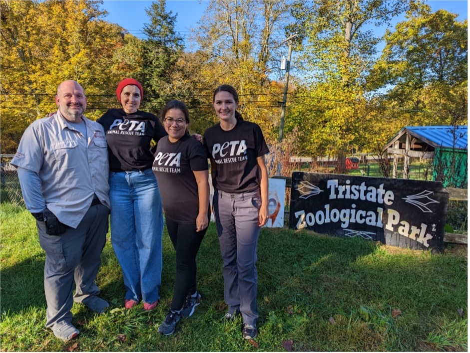 Oakland Zoo Assists in PETA’s Largest Animal Rescue Operation from a