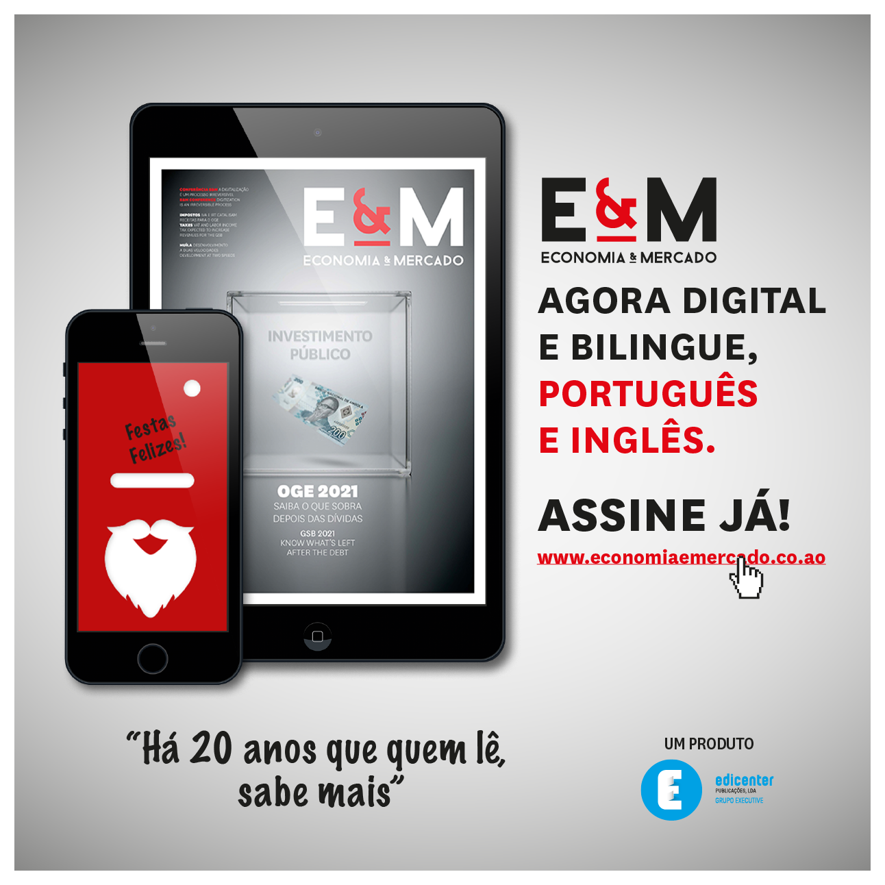 Assine a Revista Digital - Economia & Mercado
