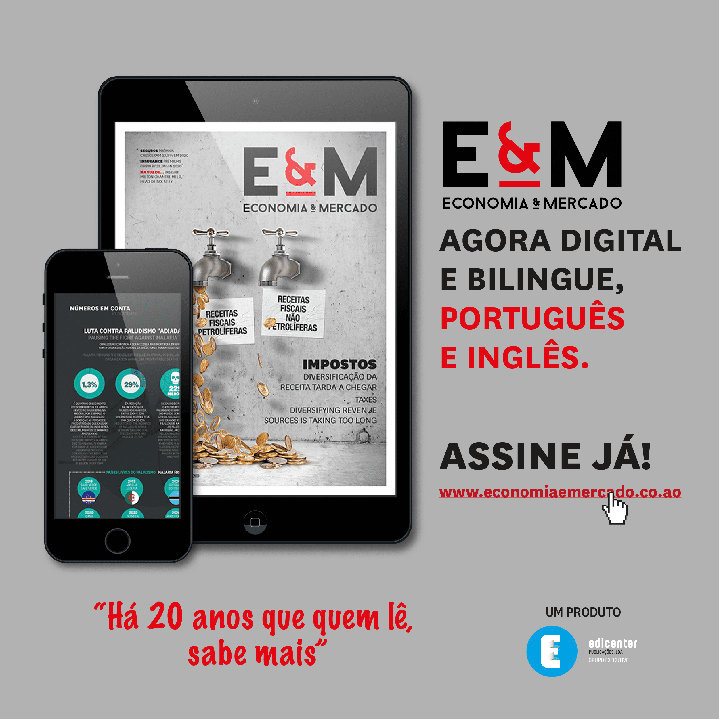Assine a Revista Digital - Economia & Mercado