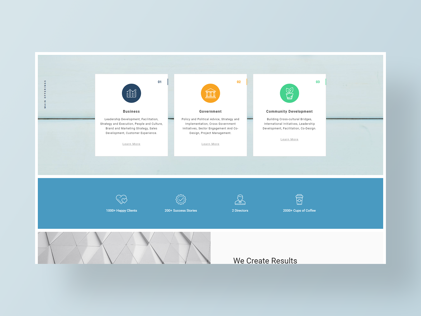 Deep Waters Consultings New Website