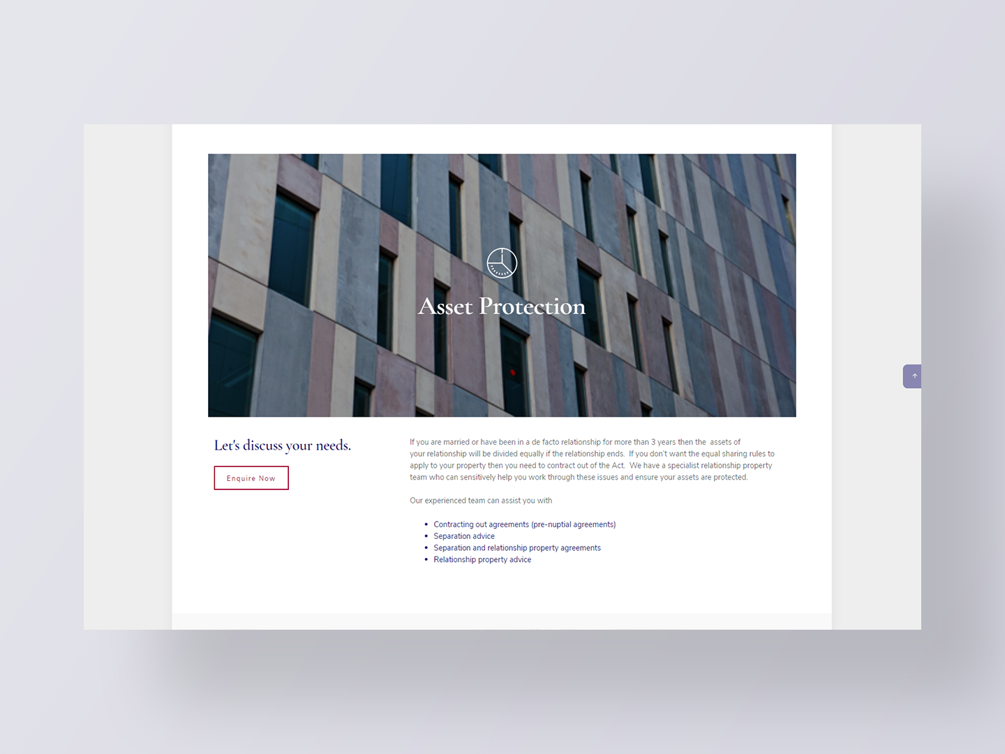 Gallie Mile's new website by Neon Hive