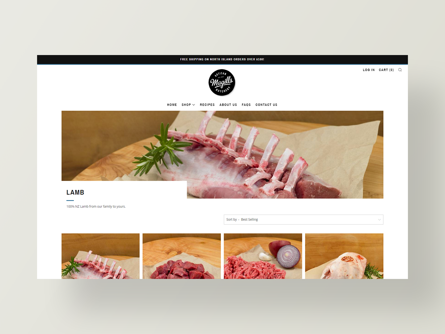 Magills new E-Commerce website by neon hive