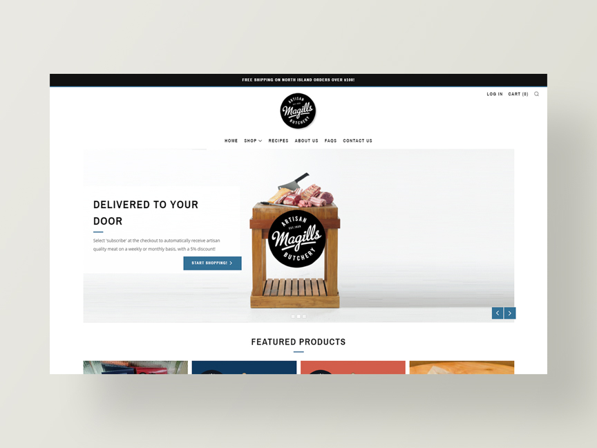 Magills new website developed by Neon Hive