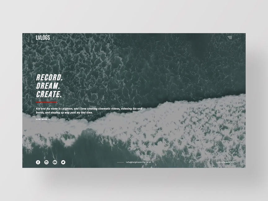 VLogs new website designed and developed by Neon Hive