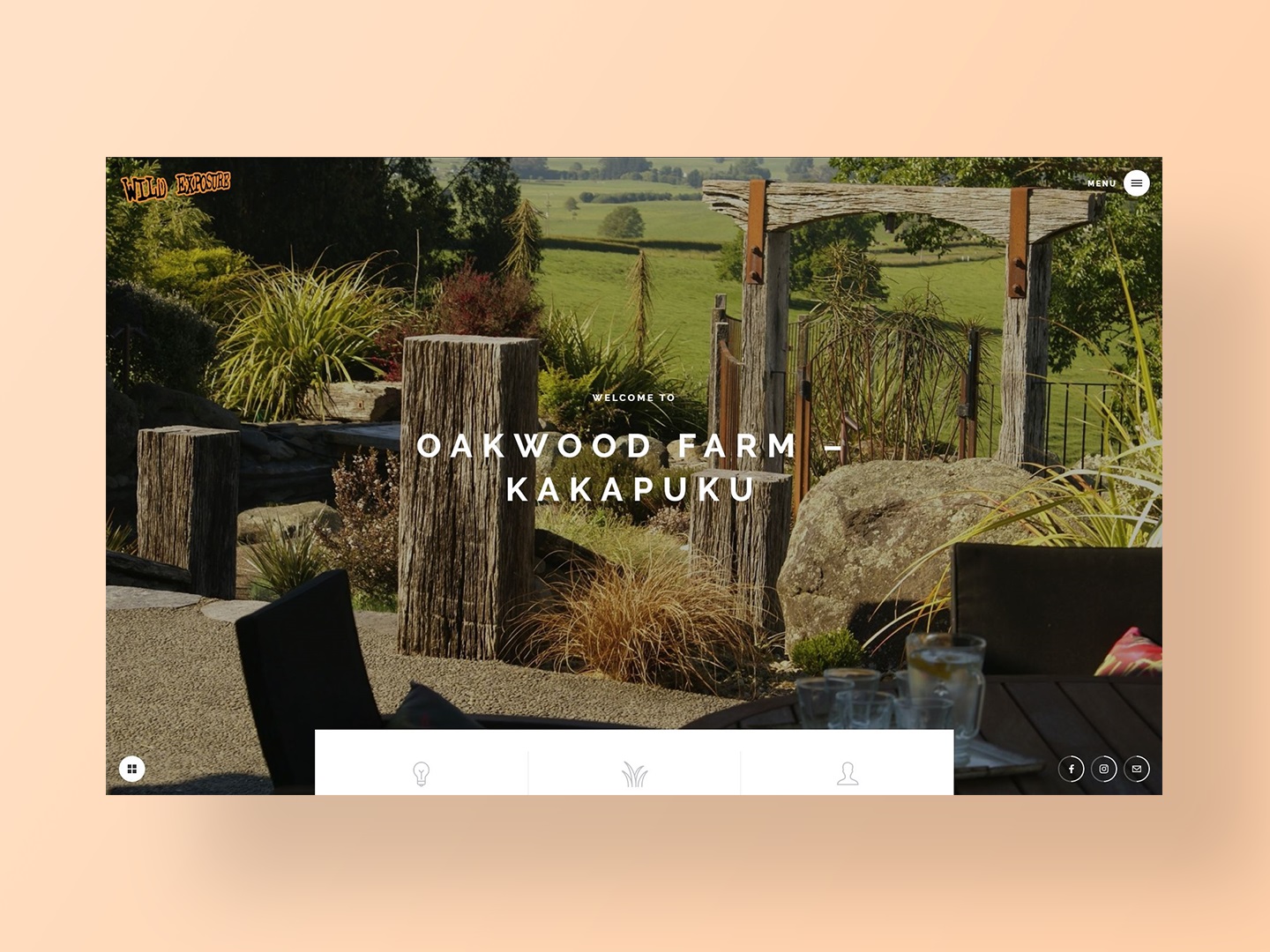 Website Design by Neon Hive - Wild Exposure