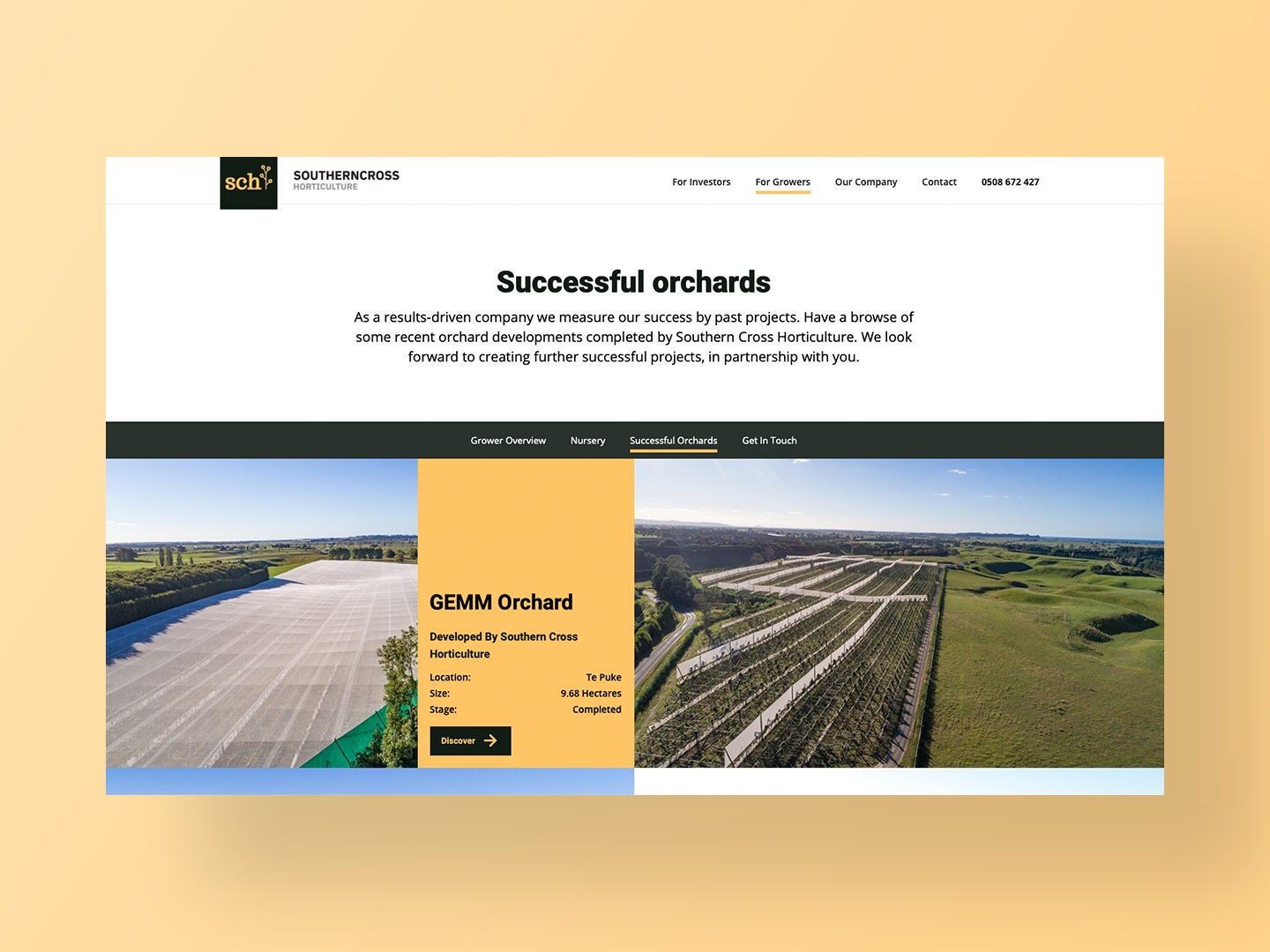 Southern Cross Horticulture Successful Orchards by Neon Hive