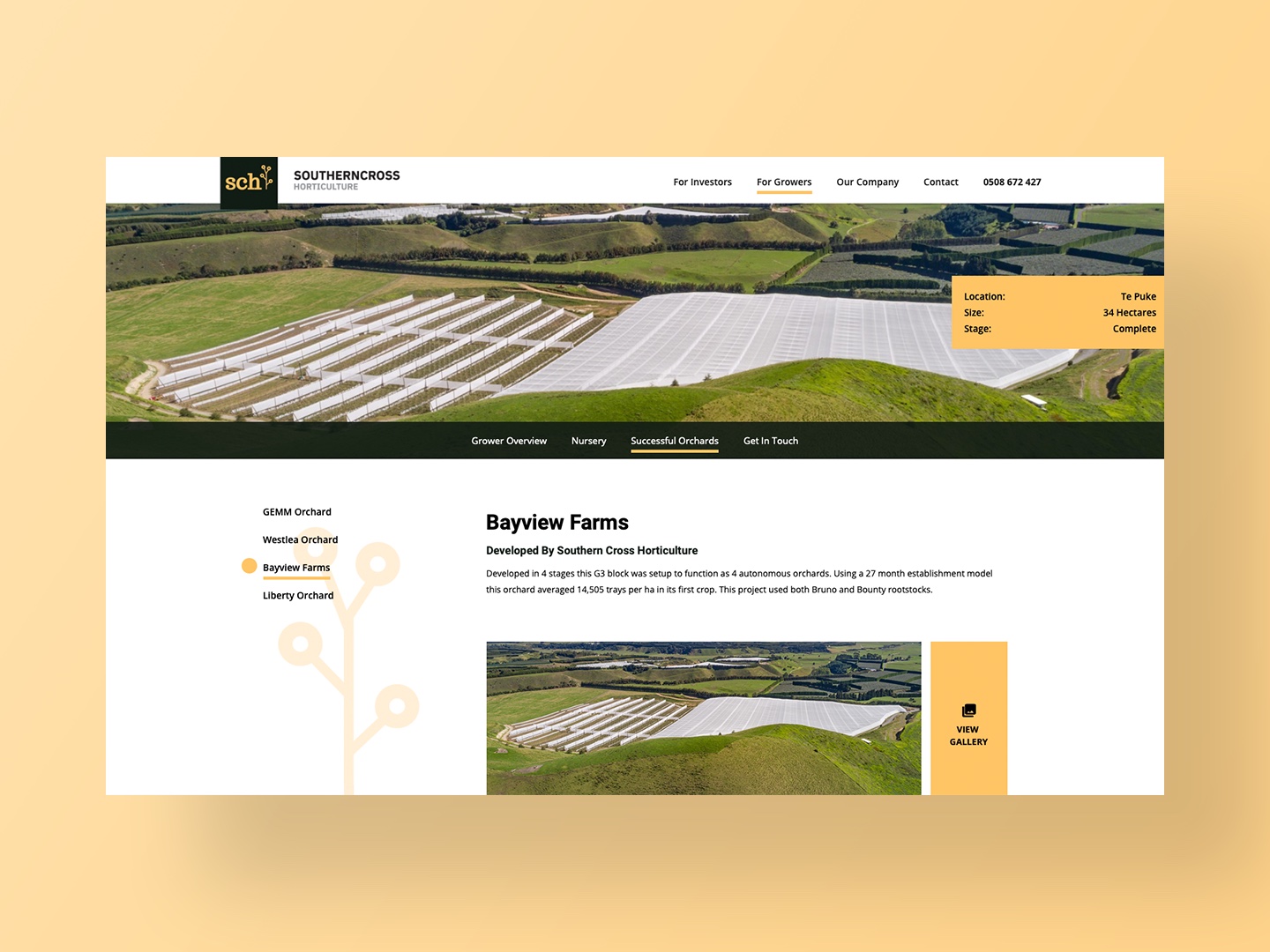 Southern Cross Horticulture Developments by Neon Hive