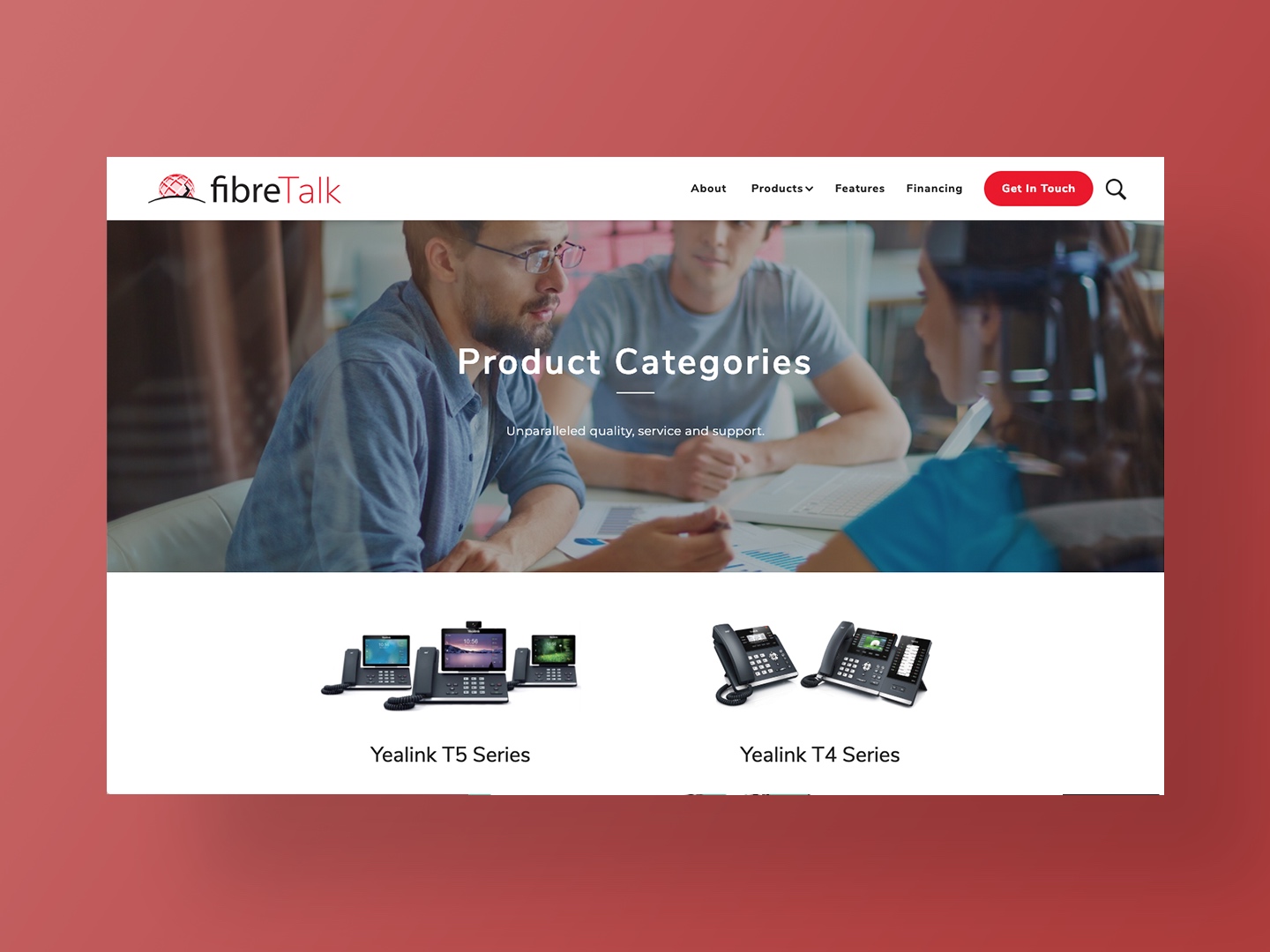 Fibretalks Website Designed by Neon Hive