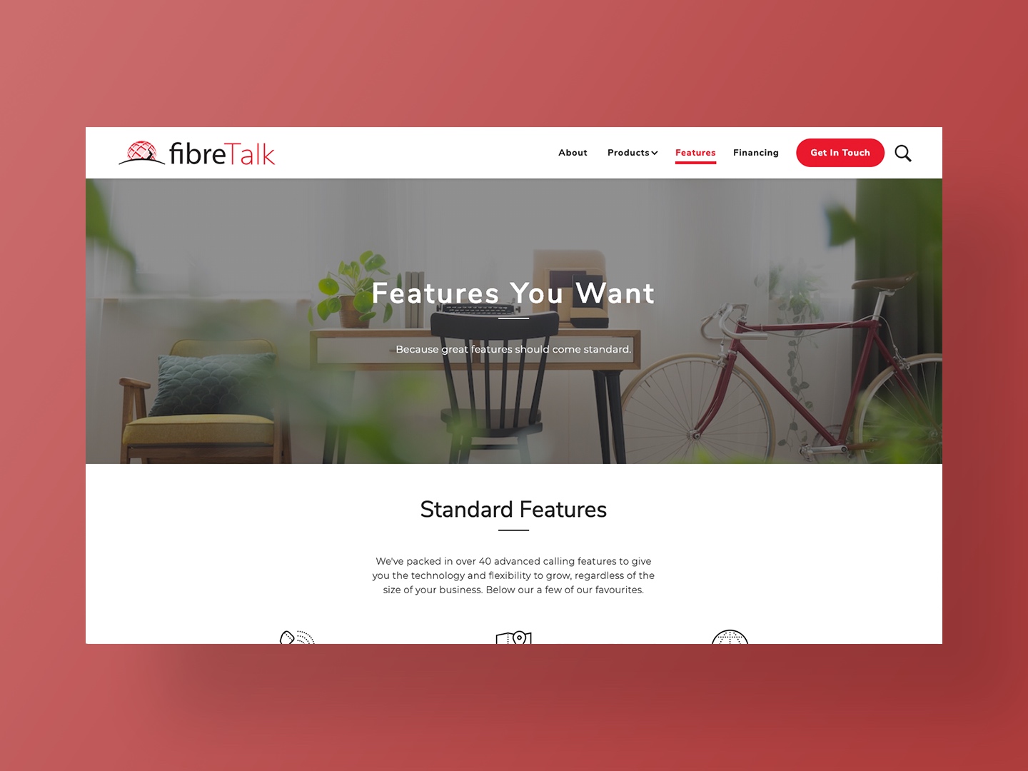 Website Design Fibre Talk
