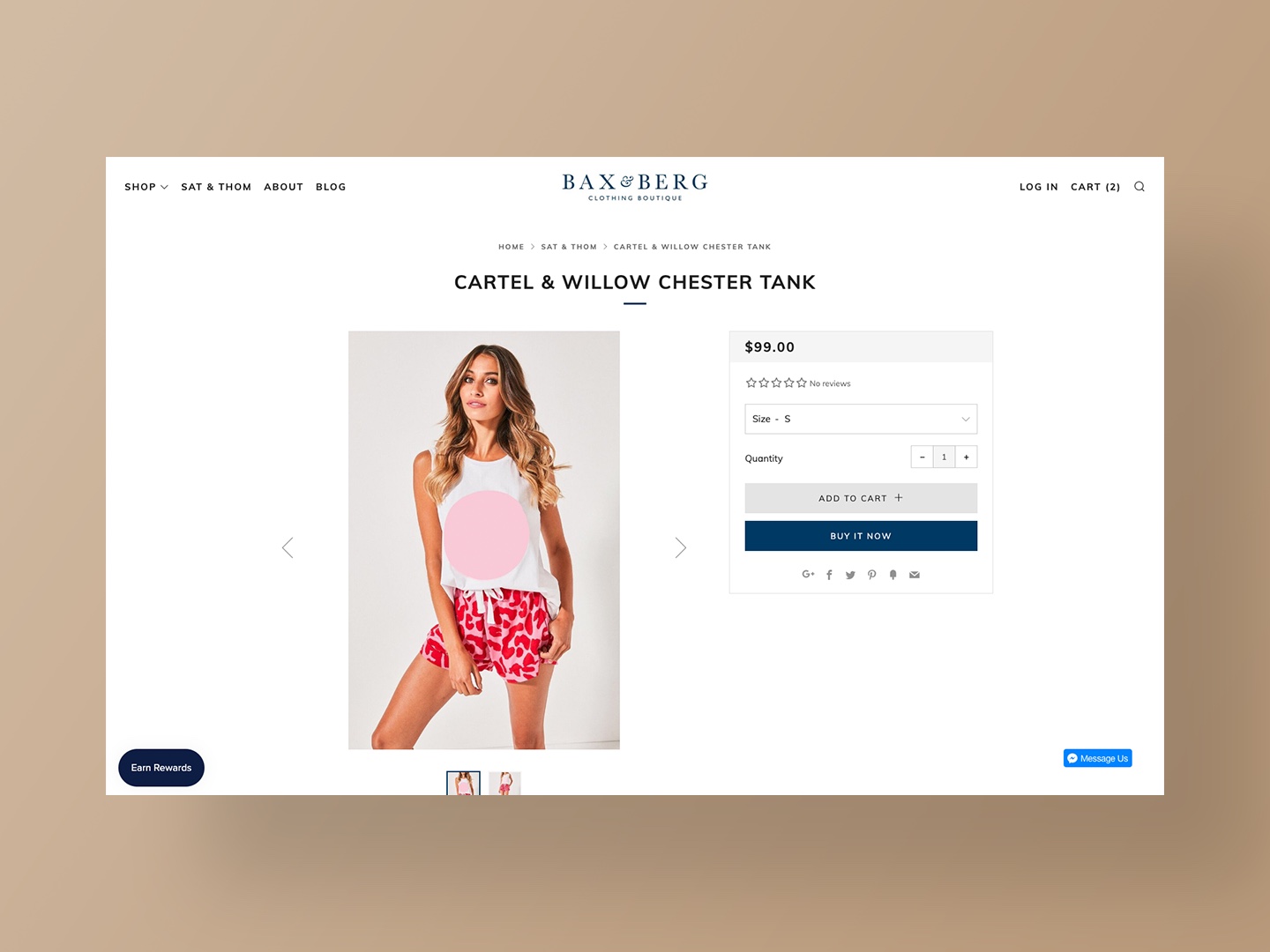 Bax & Berg Website Design by Neon Hive