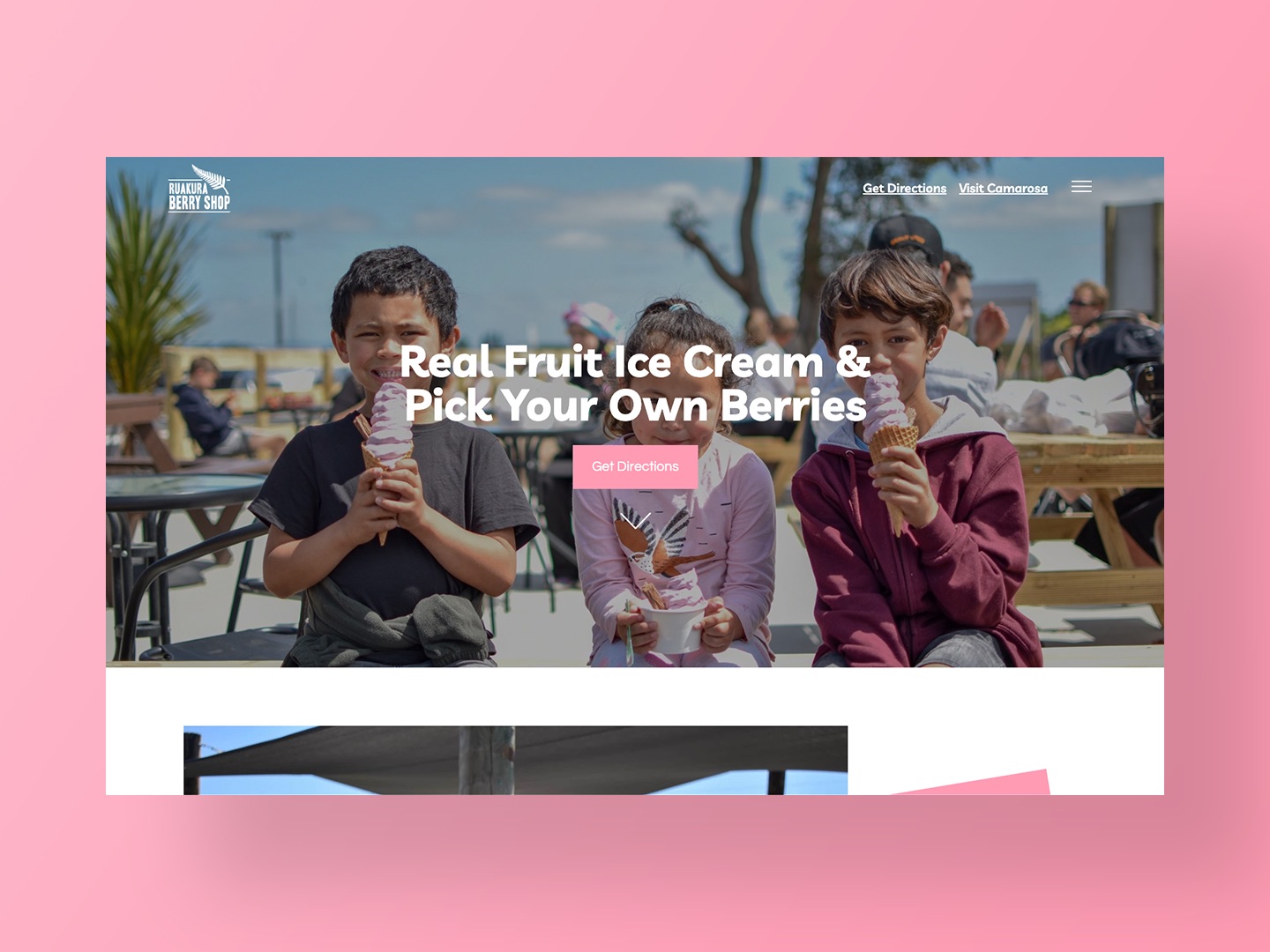 Ruakura Berry Shop Website Design by Neon Hive