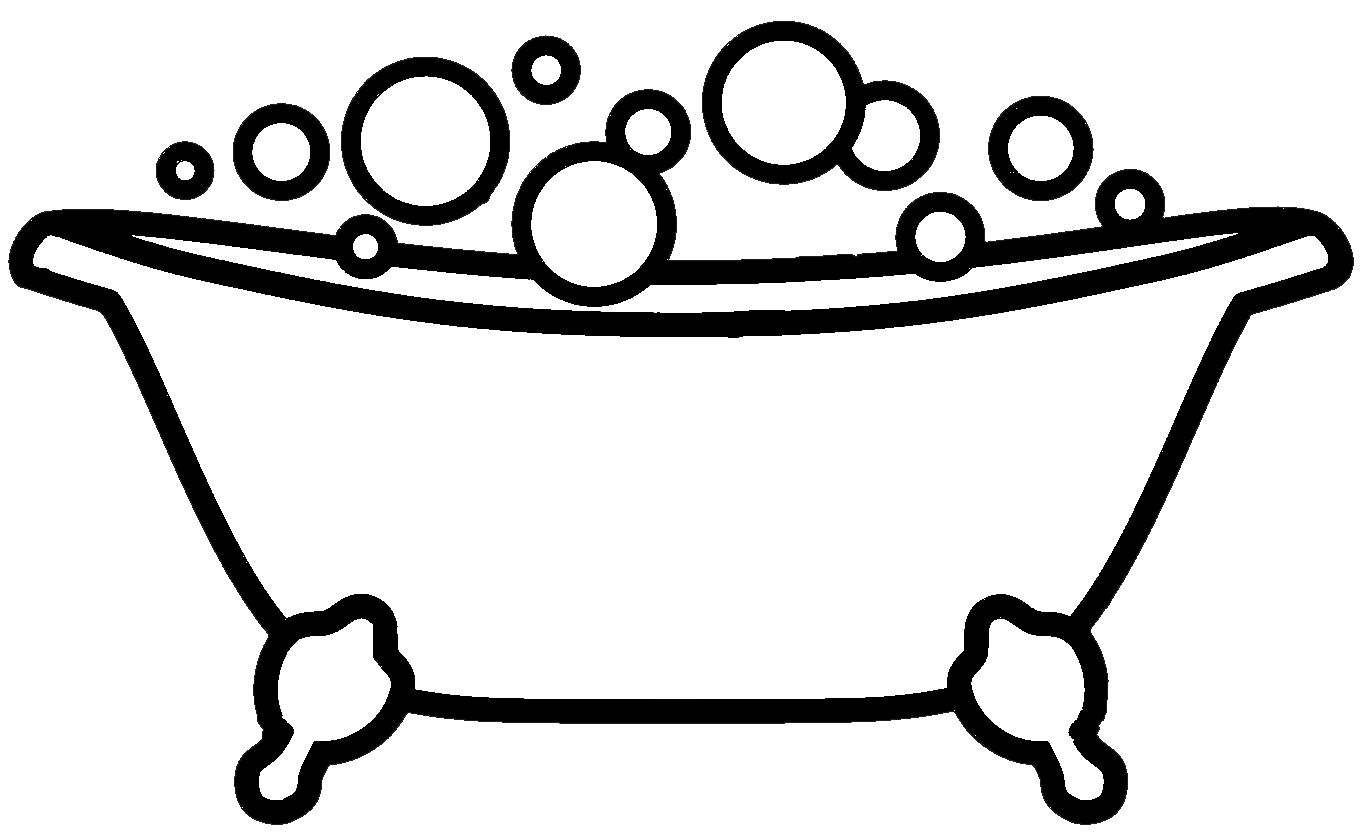 Bath full of bubbles at Puparazzi