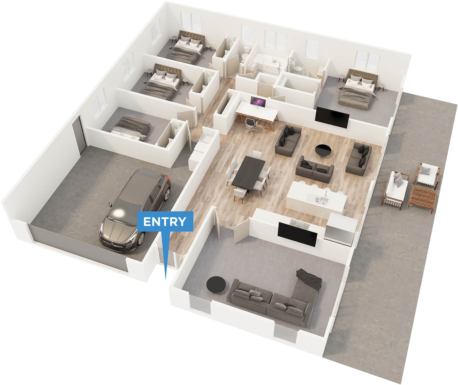 Kaimai House Floor Plans Sentinel Homes