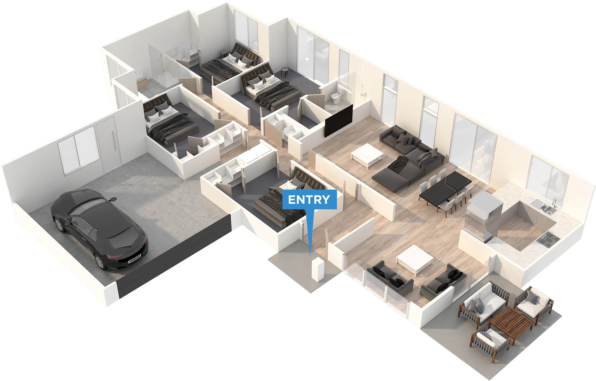 Woodside | House Floor Plans | Sentinel Homes