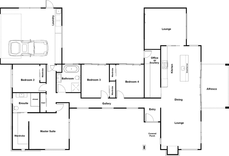 Palm Springs | House Floor Plans | Sentinel Homes
