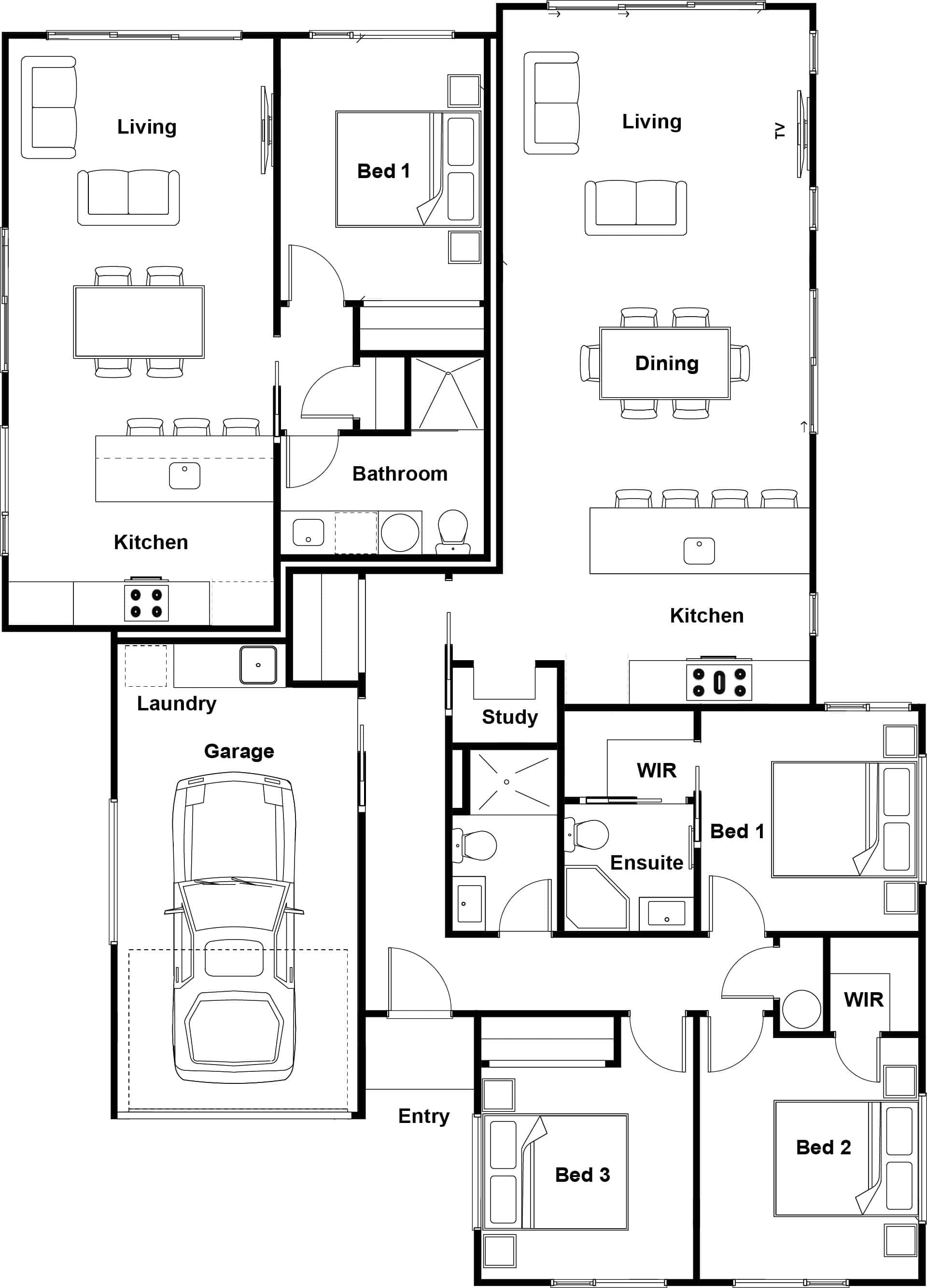 Oxford House Floor Plans Sentinel Homes
