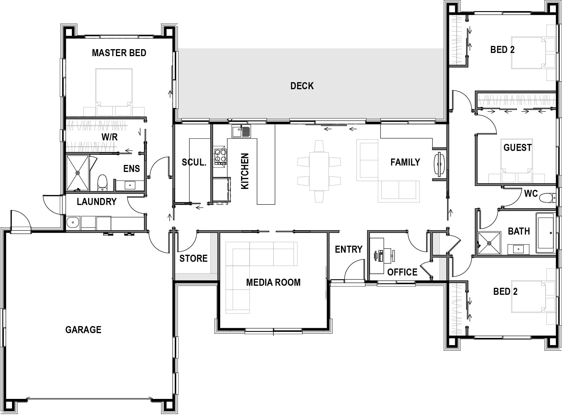Forester | House Floor Plans | Sentinel Homes