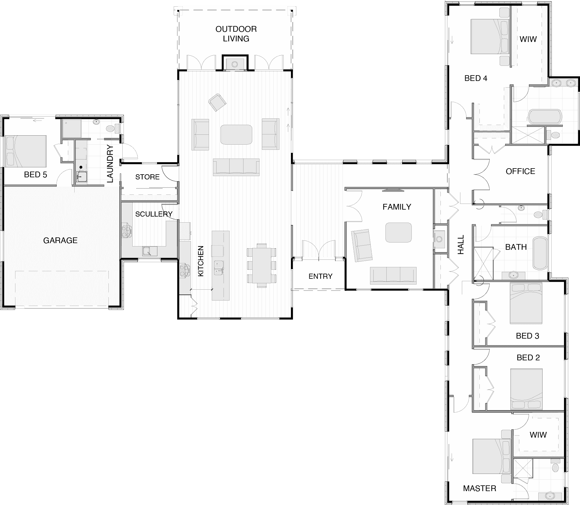Oak Ridge | House Floor Plans | Sentinel Homes