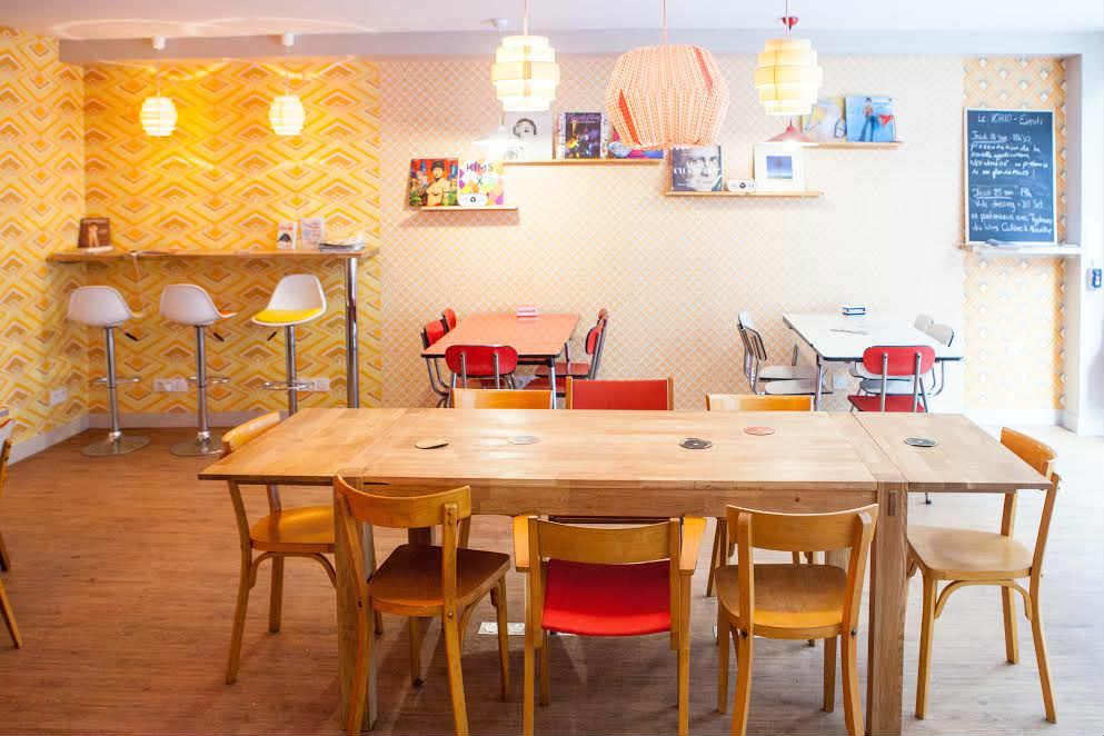 Parisian Coworking Cafe