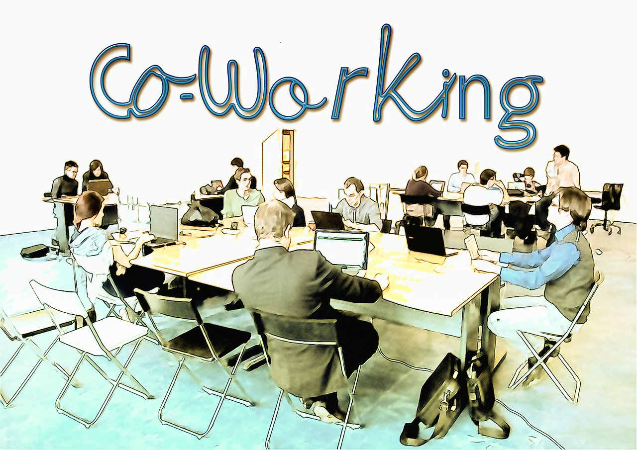 The first coworking space