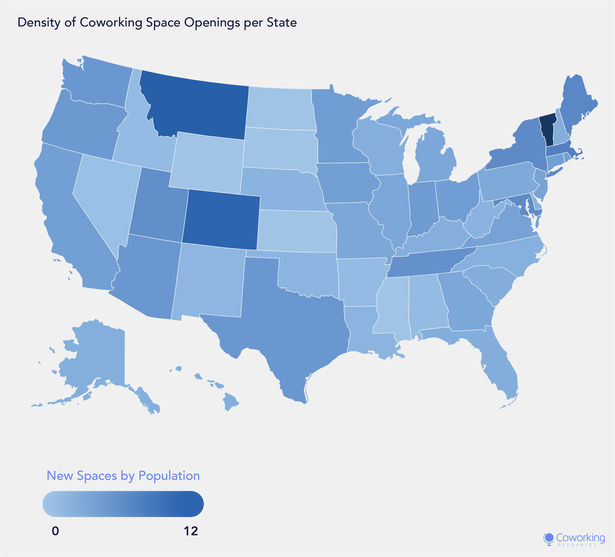 Coworking Space Industry Analysis by State