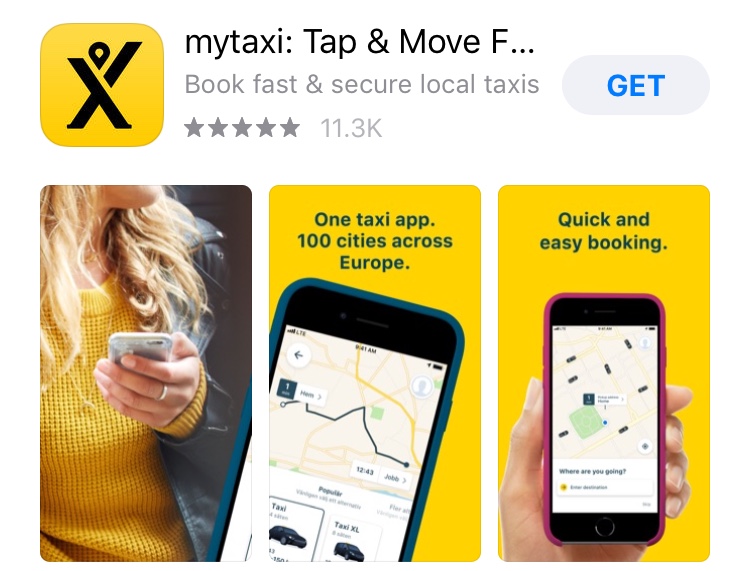 app mytaxi