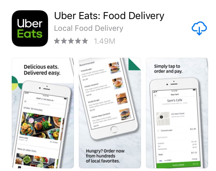 App Uber Eats