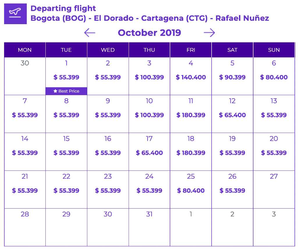 Booking on Wingo