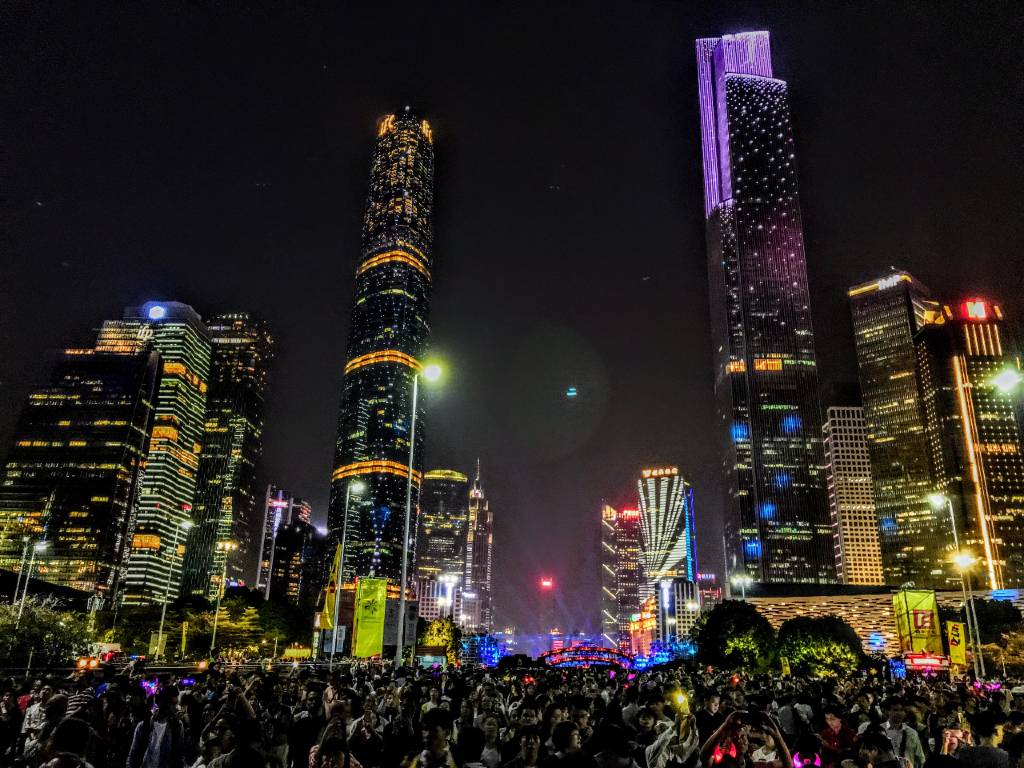 Guangzhou at night