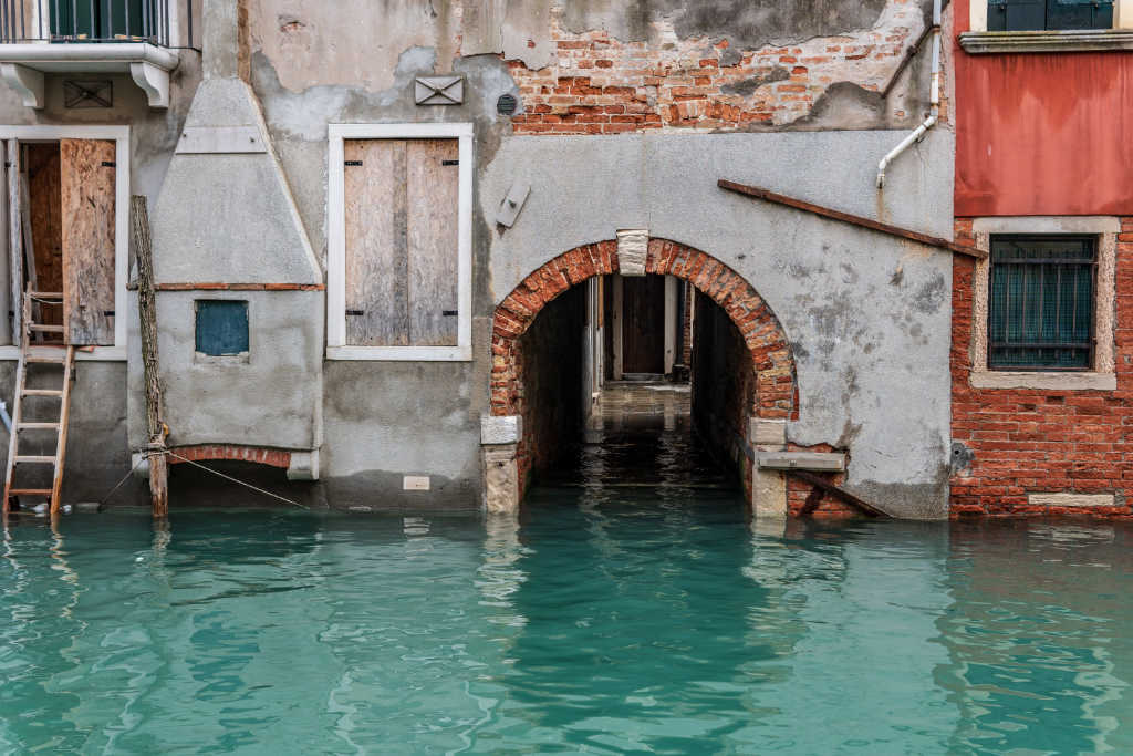 canal in Venice.