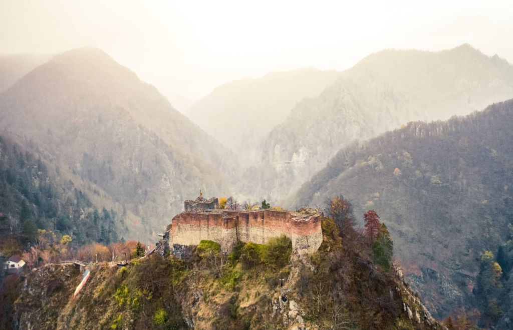 Dracula's castle, Transylvania.
