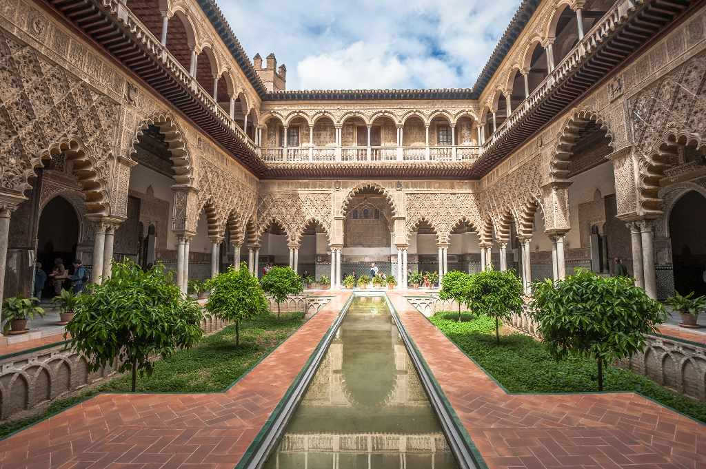 Royal Alcazar in Seville.