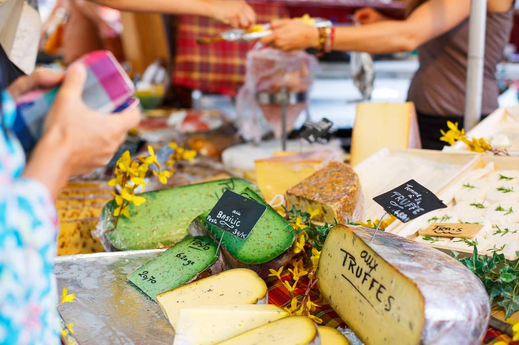 market in Provence.