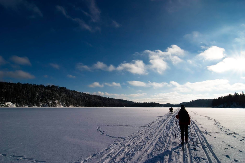 skiiing near Oslo.