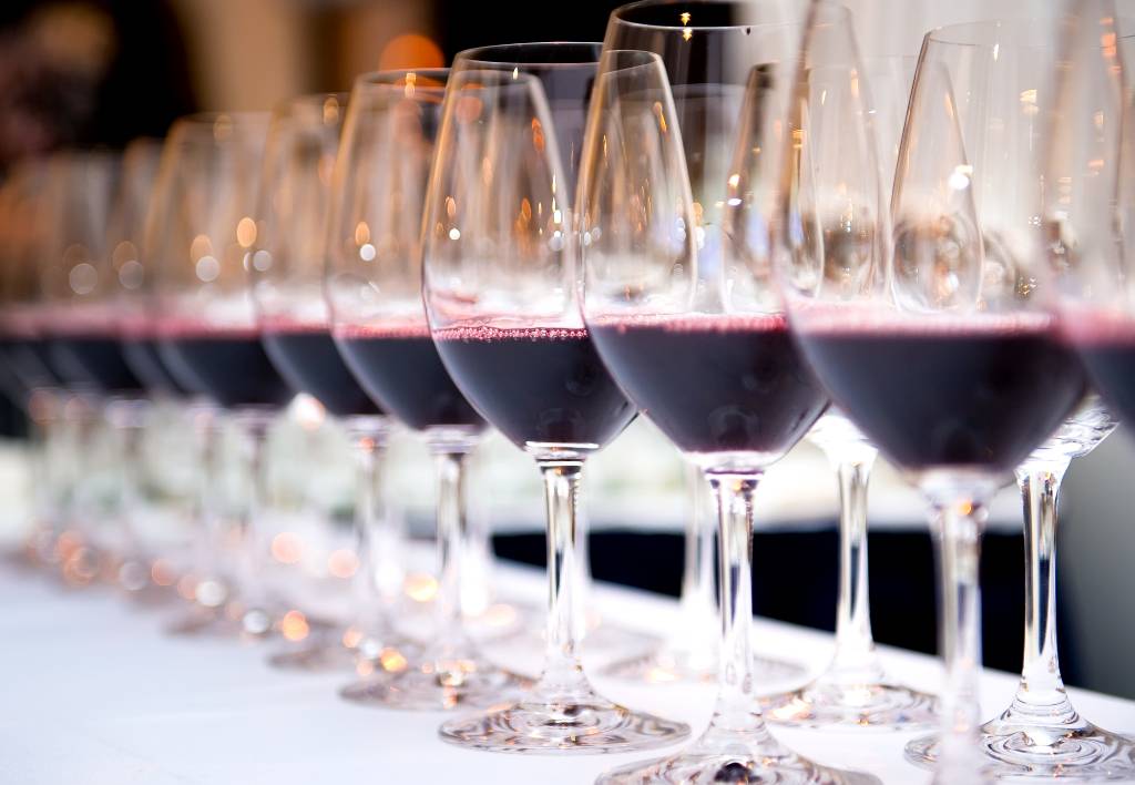 wine tasting in Napa Valley.