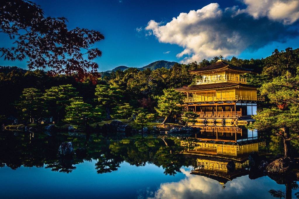 Golden Pavilion in Kyoto