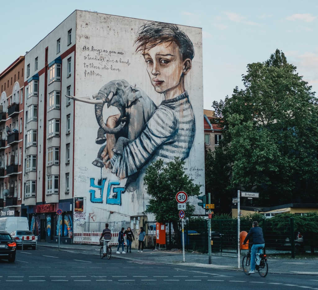 street art in Berlin.