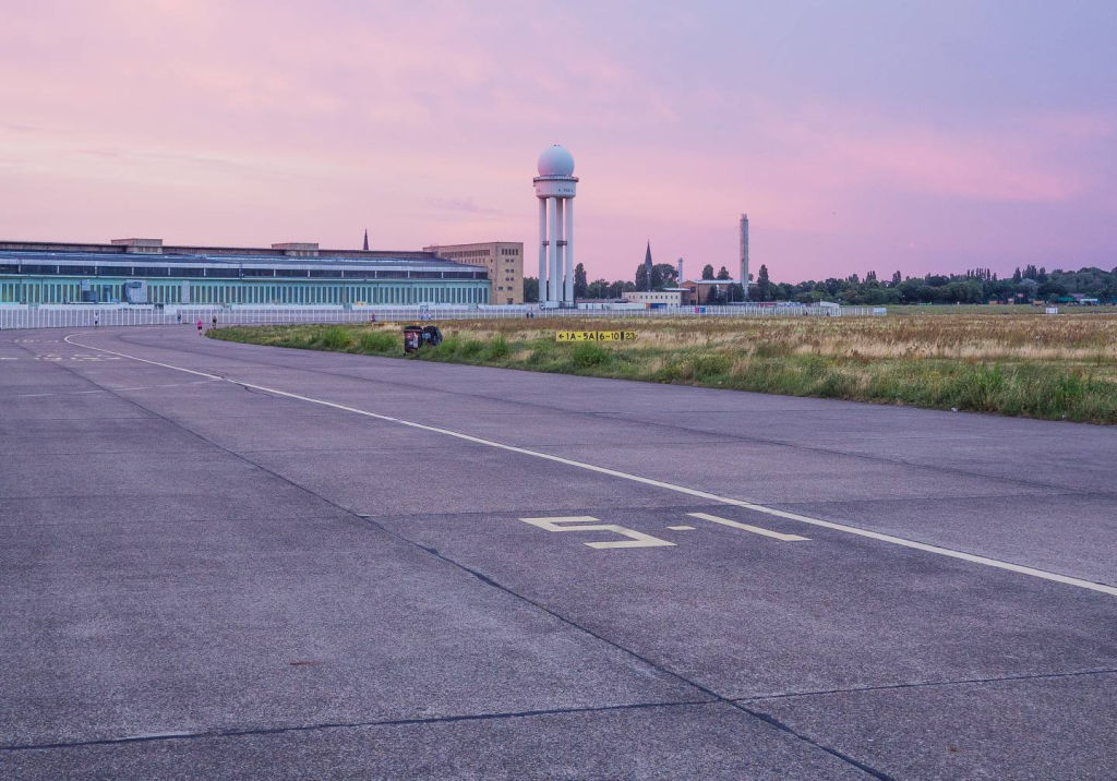 Templehof field in Berlin.