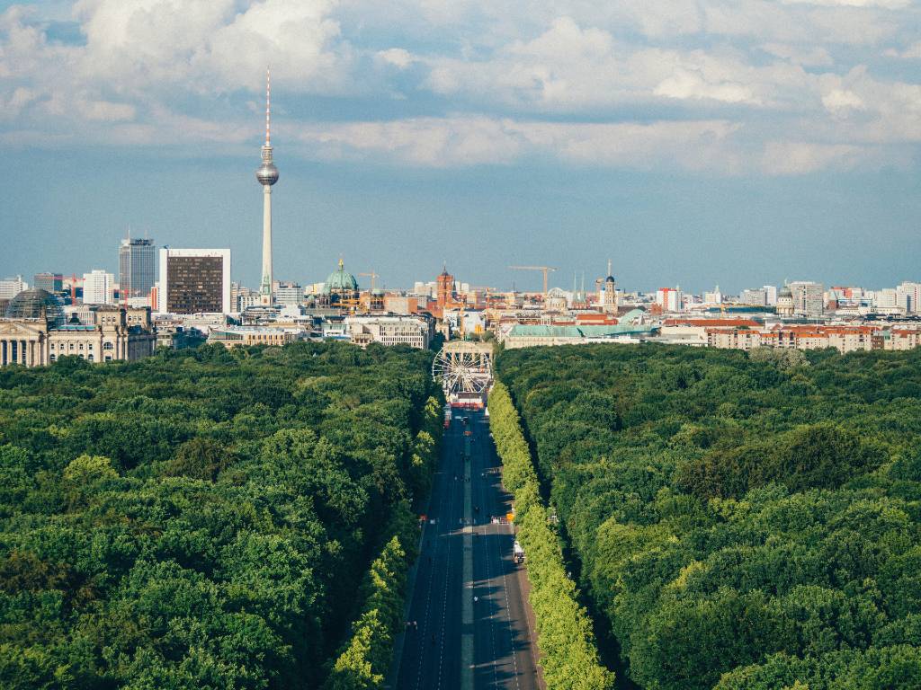 Berlin park.